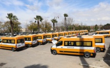 INDH à Essaouira : Remise d'ambulances et de bus de transport scolaire à différentes communes rurales