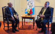 Talbi El Alami représente SM le Roi à la cérémonie d'investiture du nouveau président du Guatemala