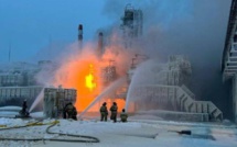 Russie: L’incendie dans un terminal gazier sur la mer Baltique fait d'importants dégâts
