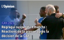 Regragui suspendu 4 matchs : Réactions de la presse après la décision de la CAF