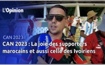 CAN 2023 : La joie des supporters marocains et aussi celle des Ivoiriens