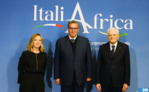 Sommet Italie-Afrique: Aziz Akhannouch reçu par le Georgia Meloni et le Président italien