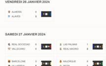 Liga :  Le Barça battu par Akhoumache et coéquipiers