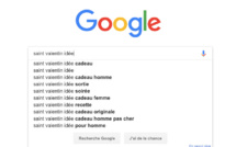 Google: Gestion de la publicité en période de la Saint-Valentin