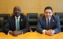 Bourita s’entretient avec son homologue mauritanien en marge du Conseil Exécutif de l’UA