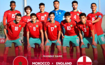 Foot amical U20 : Ce soir, le Maroc face à l’Angleterre