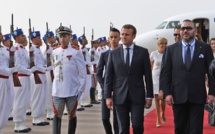 ​SM le Roi félicite le président Emmanuel Macron à l'occasion de la fête du 14 juillet 