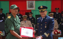 ​Cérémonie de clôture du service militaire du 38ème contingent des appelés à la BEFRA de Marrakech