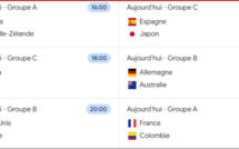 JO Paris 24. Foot féminin : Bouchra Karboubi et Fatiha Jermoumi arbitres du match Espagne - Japon