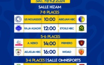 HB. 45e CACC. Laâyoune 24 : Le classement avant la Finale !