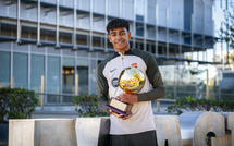 Football : Lamine Yamal remporte le trophée du Golden Boy