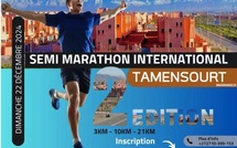 Athlétisme : Tamensourt abrite la 2ème édition du semi-marathon international