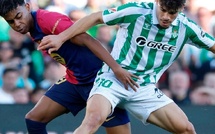 Liga : Le Barça accroché, dans le temps additionnel, par le Bétis