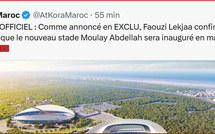 FRMF. Equipe nationale : Les deux matchs de mars au Complexe sportif Moulay Abdellah !