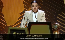  CAF Awards 24 : Doha El Madani meilleure jeune joueuse africaine