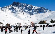 La station de ski d'Oukaïmedem retrouve sa splendeur avec les premières chutes de neige