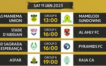 LDC: Programme de ce samedi
