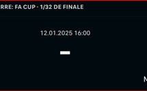 32es de finale de la FA Cup: Arsenal vs Manchester cet après midi