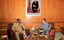 Mohammed Berrid et Abdeltif Loudyi reçoivent le Chef d'Etat-Major des Armées de la République Centrafricaine