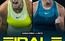Tennis .Open d'Australie 25 : L’Américaine Madison Keys et la Biélorusse Aryna Sabalenka finalistes