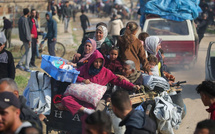 Déplacés à Gaza: une marée humaine en route vers le nord du territoire palestinien