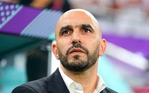 Walid Regragui : «On espère donner une belle image du Maroc et gagner le titre»