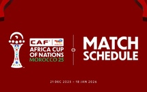 CAN Maroc 25 : Le calendrier dévoilé