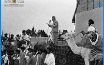 Visite historique de feu SM Mohammed V à M’Hamid El Ghizlane, un évènement phare sur la voie de la libération