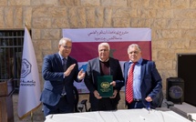 L’Agence Bayt Mal Al-Qods inaugure les nouvelles cours du campus de l’Université d’Al-Qods à Beit Hanina