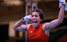 Mondiaux de boxe féminine 25/ Vidéos de l'émotion de Wydad Bertal à l'annonce de son sacre (Championne du monde )