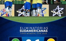 Q. CDM 26. Am. Sud:  Le Brésil vainqueur au bout du temps additionnel