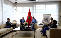 ​Ryad Mezzour s'entretient avec l'ambassadeur d'Egypte au Maroc