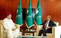 Addis-Abeba: Le président de la CUA reçoit l'Ambassadeur Représentant Permanent du Maroc auprès de l'UA