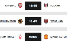 Premier League / J30 : Trois match au programme ce mardi