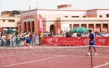 39è édition du Grand Prix Hassan II de tennis : Match d’exhibition sur la place Jemaa El Fna