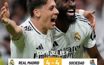 Copa del Rey : Le Real finaliste au bout des prolongations d’un match fou !