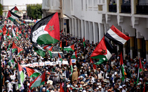 Rabat : Manifestation massive contre les génocides à Gaza