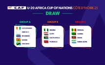 CAN U20 : Le tirage des groupes sera refait