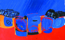 ​Exposition : Les gouaches en constellation de Hafid