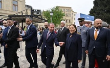 SAR la Princesse Lalla Hasnaa visite à Bakou le Festival international du tapis d'Azerbaïdjan