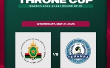 1/8es Finale Coupe du Trône : AS FAR vs RCAZ, mercredi prochain