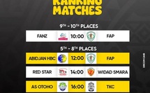 HB.  ½ Finale 𝟒𝟏𝐞 𝐂𝐀𝐂𝐕𝐂 𝟐𝟓 : M. Derb Sultan vs Al Ahly au début de l’après-midi !