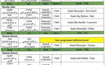FRMF: Programme des barrages inter-amateurs ( National et Première division)
