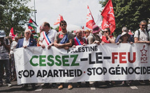 ​France : Mobilisation pour la Palestine à l'appel de syndicats de la gauche