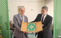 Signature à Rabat d’un accord pour l’impression de  3.000 exemplaires du Saint Coran en braille