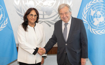 New York: Bouayach s'entretient avec le SG de l’ONU Antonio Guterres