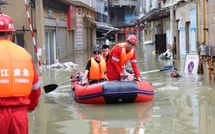 Inondations en Chine : Plus de 80.000 personnes évacuées