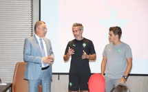 CAN (f) 2024 : Le président de la FRMF a rendu visite aux Lionnes avant le match d’aujourdui