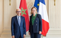 Talbi Alami s’entretient à Paris avec la présidente de l’Assemblée nationale française