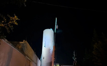 Beni Mellal: Un sit-in d'un individu perché sur un château d’eau tourne au drame, un pompier grièvement blessé